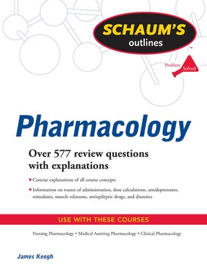 cover image of Pharmacology